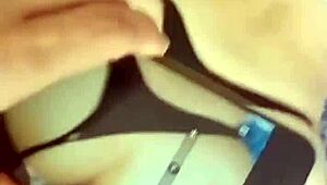 colombian housewife bent over getting licked and fucked homemade