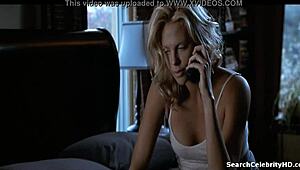Charlize Theron Bares Tits In Italian Job Tease