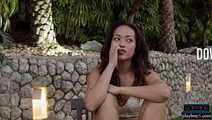 petite filipina teen 18+ small tits asian kit rysha ruins her softcore solo look with boobjob