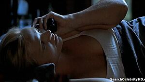 Charlize Theron Bares Tits In Italian Job Tease