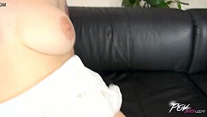 Cougar Blonde in Lingerie Begs for Cock in Super Close-Up POV Deepthroat Action