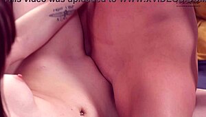 Kate and Ariela lock legs in secret sensual scissoring heat
