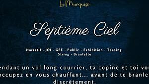 french joi gfe audio takes you to seventh heaven