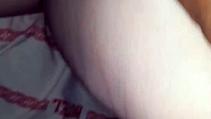 this redhead farts wildly on my black cock doggy then gulps my cum