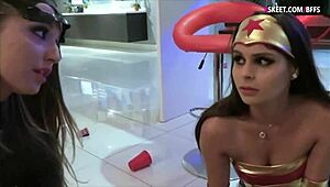 Monster Cocks Pound Adorable Costumed Teens