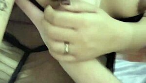 Ever seen an amateur petite Asian with natural tits teasing nipples in lingerie before horny fucking?