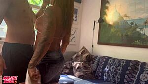 customer films intimate homemade session with his fetish pornstar