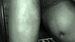 cheap black whore spreads hairy big pussy lips for solo dildo creampie play