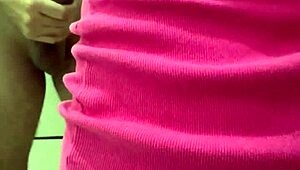 oh man fucking the hot latina maid in bathroom while wife shops... her small waist bounces so good 😈💦