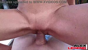 SLUTTY MILF SHAY SIGHTS RIDES HUGE RAW COCK TO CREAMPIE OUTDOORS!