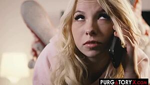 Kenzie reeves and haley reed play seductive game together