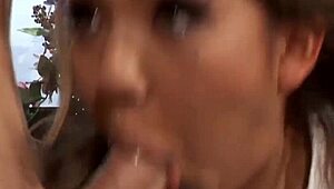 Asian Slut Takes Double Penetration And Cum