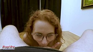 Skinny redhead cutie luna parish gets her pussy deeply fucked
