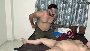 lucky boy massages big boobs girl and fucks her