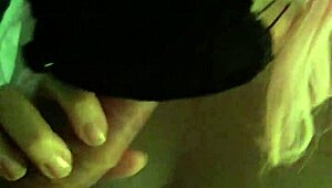 she sucks it nicely in this homemade scene