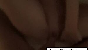 Home movie sex in a hotel with sexy romi rain