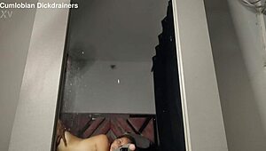 18yo green eyed devil backstage footage