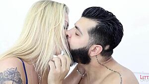 Interracial sluts pounded in filthy threesome