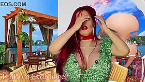 lose your cock for goddess in cosplay
