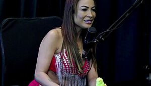 belinha baracho gives dirty interview at porn cast brazil