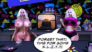 Electric pornstars volume two shows retro hentai action
