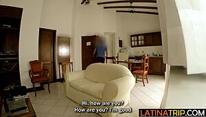 big tits latina teen face fucked by friend