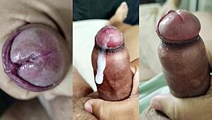 my small cock with phimosis gets handjobs from teen