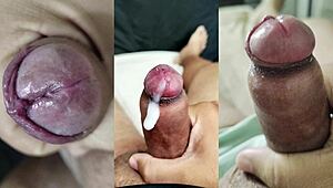 my small cock with phimosis gets handjobs from teen
