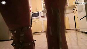 Dawnskye1962 giantess finds shrinky dink in kitchen