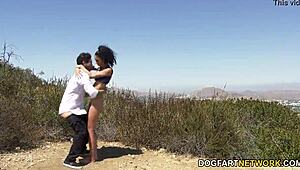 stranger fucks skinny ebony jada doll hard