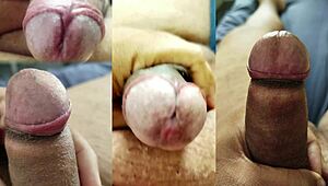 my small cock with phimosis gets handjobs from teen