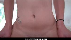 hot teen stepsister fucked by stepbrother for payback on boyfriend