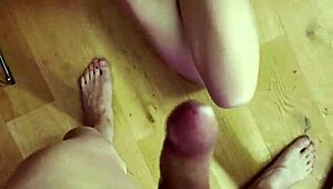 passionate fucking ends with cum in her mouth pov