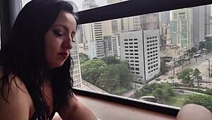 fucking hot stepmom in window