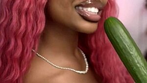 cucumber chronicles feature big breast ebony beauty
