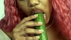 cucumber chronicles feature big breast ebony beauty