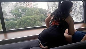 fucking hot stepmom in window