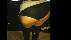thick latina teases while playing with pussy