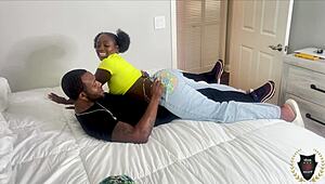 Ebonys Elsie Wants Rough Fuck After Class
