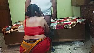 beautiful bhabhi hidden sex caught by teen 18+ boy hot webseries sex ep1