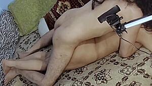 Muslim maid had no idea how her ass got destroyed in gaand chudai but it was the experience of hard anal fucking in nakaab