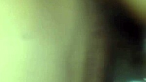 wife uses vibrator for anal play at home