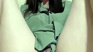 Beautiful Girls Use Cucumbers In Softcore Solo Collection