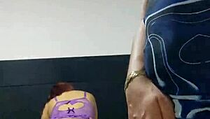 Sissy Cuckold Watches Girlfriend Get Fucked