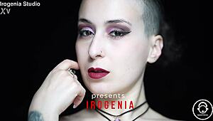 welcome to my world of goth teen striptease and teasing