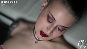 welcome to my world of goth teen striptease and teasing