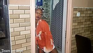 Step sister caught me masturbating and orders me to fuck her