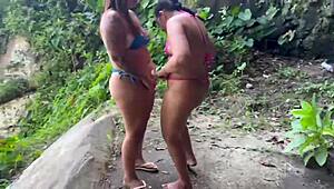 We fucked hard inside the cave 😜