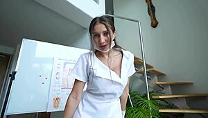 best dentist deepthroat and reverse cowgirl fuck with big cock