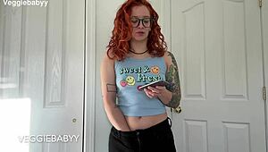 Taboo step-sister wants to fulfill your asshole eating fetish - full video on veggiebabyy manyvids
